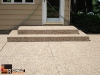 Patio with steps
